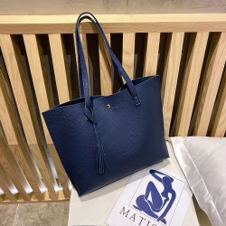 2025 Spring Summer new large capacity simple tote bag large bag for women fresh fashion shoulder bag shopping bag commuter bag