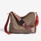 2025 spring and summer new simple easy to wear casual shoulder large bag large capacity Oxford commuter bag messenger bag for women