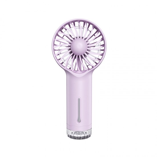 2025 cross-border new spray fan portable USB mini handheld hydration fan silent long battery life